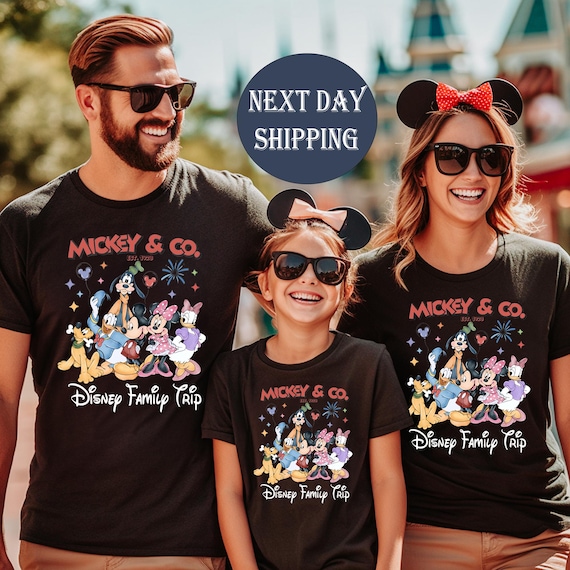 Mickey Mouse Family Trip Shirt, Disneyland Matching Tees