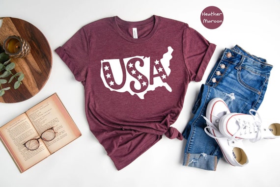 USA Shirt, 4th of July Shirt, America Shirt, Unisex Graphic Tee, Fourth of July Shirt, Patriotic Shirt, USA, Independence Day