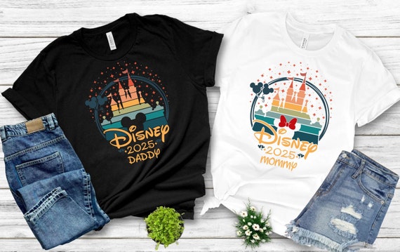 2025 disney shirts, disney 2025 shirt, disney family shirts, best gifts for her, custom disney family shirts, disney trip shirt for family