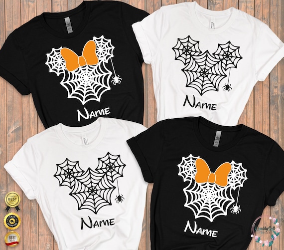 Halloween Custom Party Mickey and Minnie shirts, Disney personalized halloween shirt, Spooky sweatshirt, Disney family shirts,halloween tee