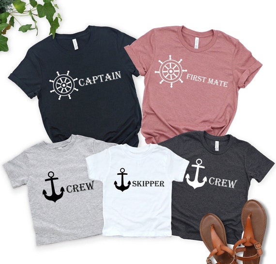 Captain Tshirt For Boat Lovers Or First Mate Captain Tshirt For Boat Lovers Or First Mate