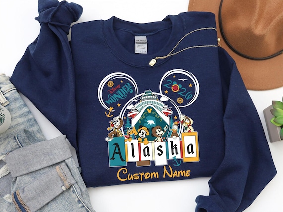 Custom disney cruise shirts, disney cruise shirt, disney alaska cruise, disney alaska, disney shirt, disney alaska shirt, cruise shirt
