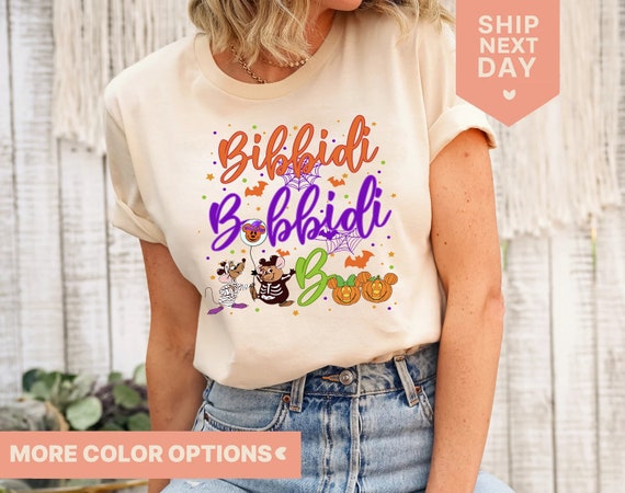 Bibbidi Bobbidi Boo Shirt,Disney Halloween Matching,Cinderella,Disney Halloween, Cute Disney, Disney Vacation,Halloween Gift,Happy Halloween