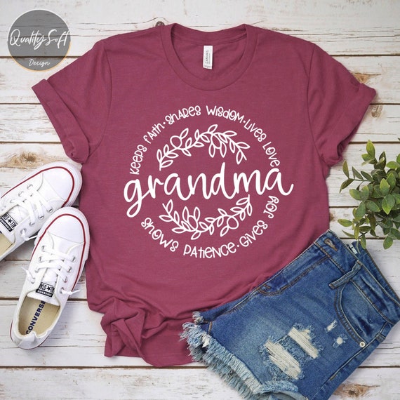 Grandma Shirt, Grandma Gift, Grandma T-shirt, Gift for Grandma, Mother's Day Gift, Grandma Mother's Day, Gift For Grandma, Shirt for Grandma