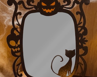 Halloween Themed Mirror