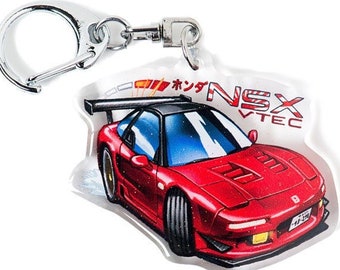 Initial D NSX NA1 Red Go Hojo of Team Sidewinder 5th Stage Acrylic