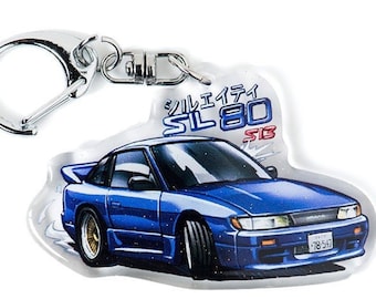 頭文字D S13 シルビア Sil80 SilEighty 240sx インパクトブルー マコ