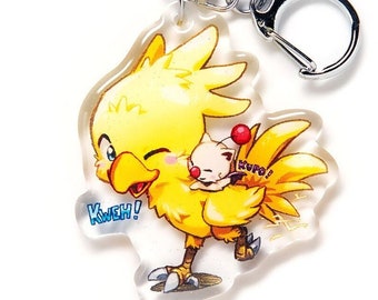 FF7 リメイク チョコボ チョコボ VII アクリルキーホルダー チャーム