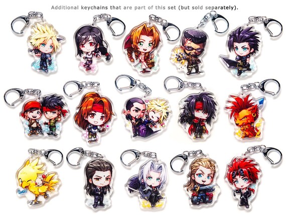 FF7 リメイク ヴィンセント・ヴァレンタイン VII アクリルキー