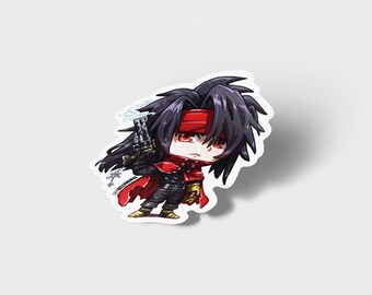 FF7 Remake Vinyl Sticker Final Fantasy Cloud Aerith Sephiroth Zack
