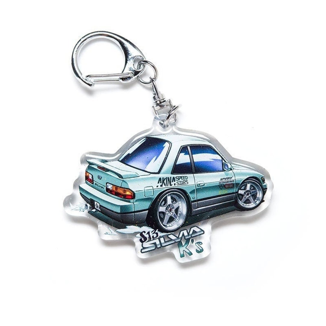 頭文字D アクリルキーホルダー 頭文字D S13 シルビア K's 240sx 池谷 アクリルチャーム