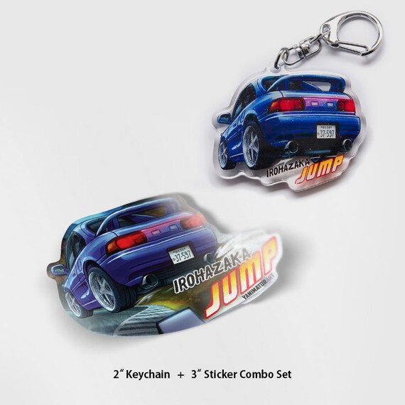Initial D SW20 MR2 Blue Rear Kai Kogashiwa Irohazaka Jump