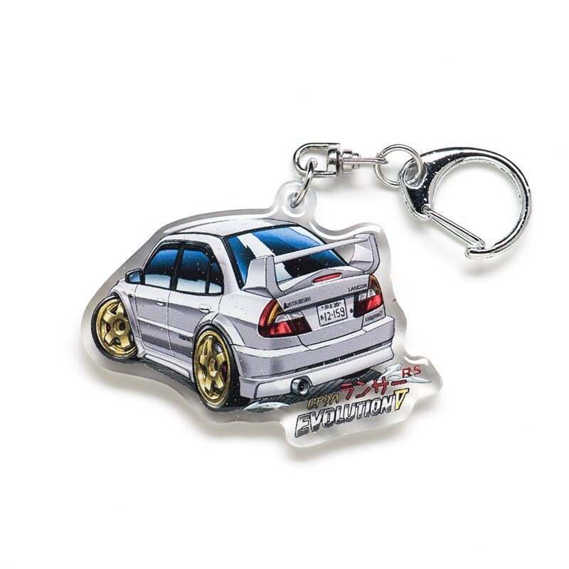 Mitsubishi evo keychain discount