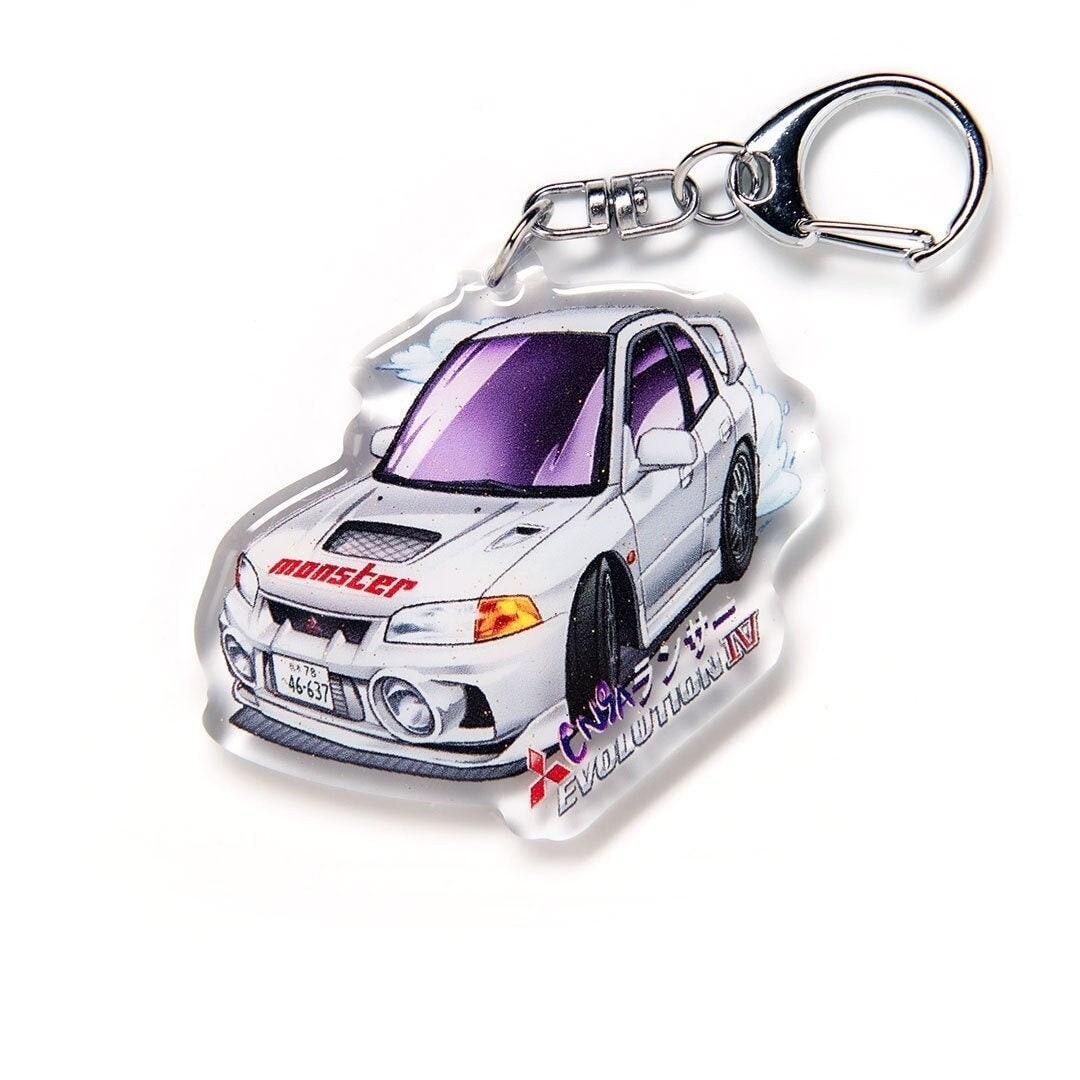 Initial D Lancer Evolution IV EVO 4 CN9A version 2 2nd Stage Acrylic