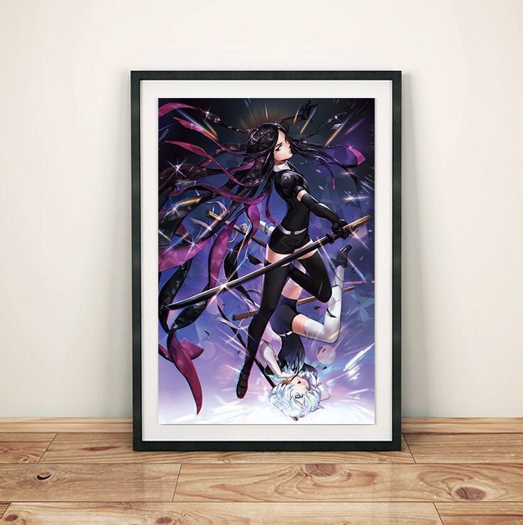 Mahou Shoujo Madoka Magica' Poster, picture, metal print, paint by Anime  Manga Quotes