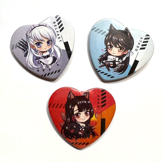 Azur Lane Acrylic Standee With Keychain 4