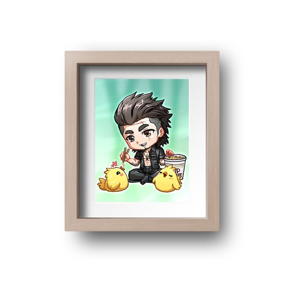 Final Fantasy 15 XV FF15 FFXV Art Print Mini Chibi Prints