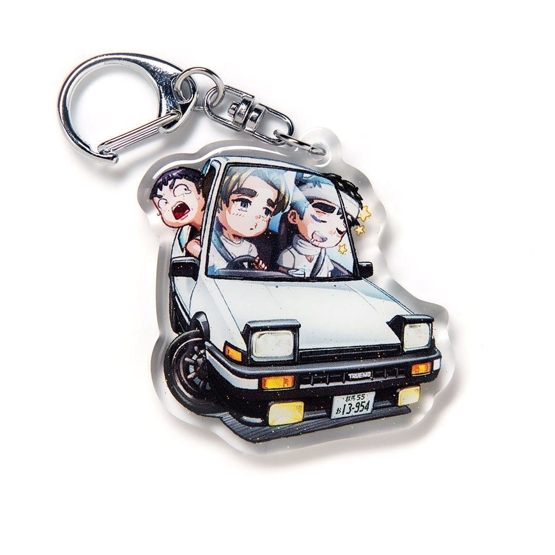 Initial D - anime japan vintage - Initial D - Sticker