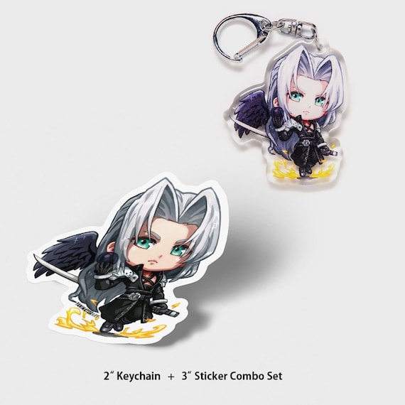 FF7 リメイク セフィロス ボス VII アクリル キーチェーン