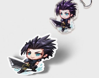 FF7 リメイク ザックス フェア VII アクリルキーホルダー チャーム
