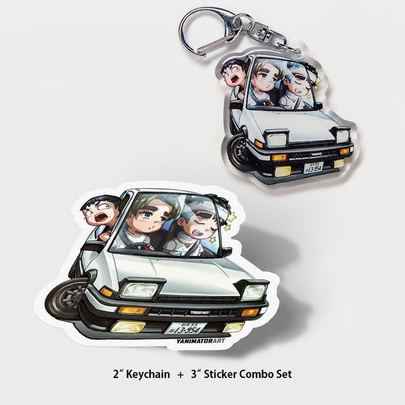 Initial D Takumi Fujiwara Iketani Itsukitoyota Ae86 Trueno 1st Etsy Denmark