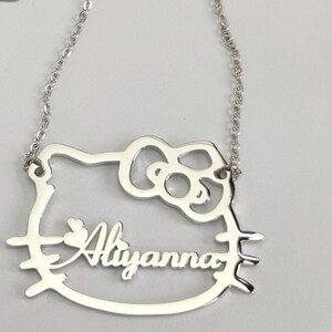 Hello Kitty 18k Gold Plated Necklaces image 4