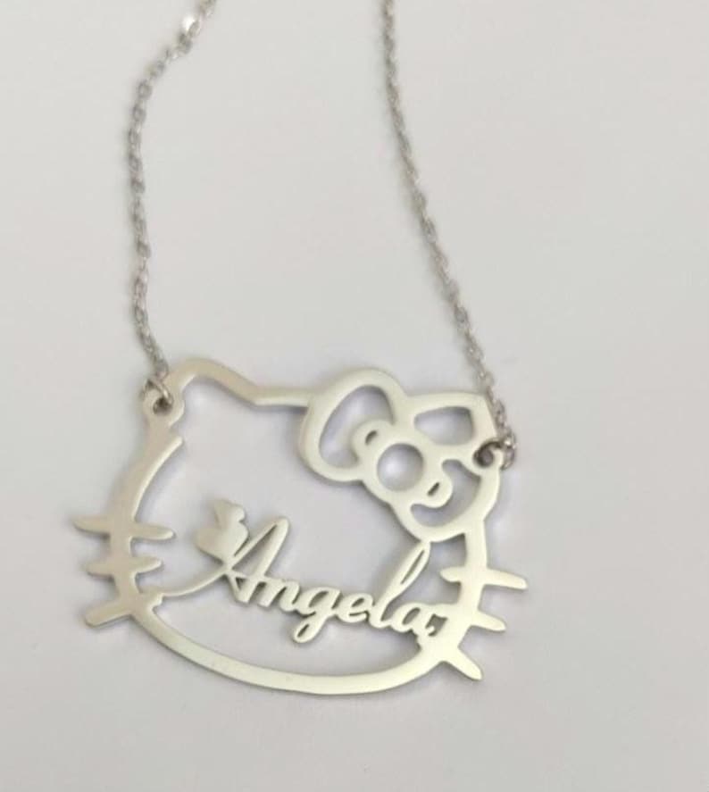 Hello Kitty 18k Gold Plated Necklaces image 2