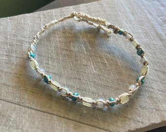 Delicate hemp bracelets