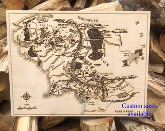 Middle Earth Map Svg - Etsy