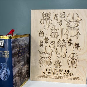 Botanik, Critters & Sea Creatures of New Horizons - Laser graviert