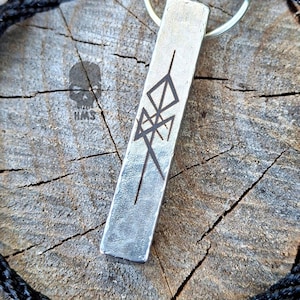 Elder Futhark Odin Pendant