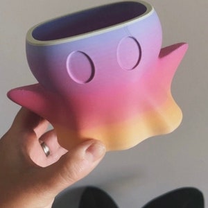 The Boo (ghost) Plant Pot | Spooky Planters | Sustainable | Ghost ...
