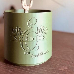 Personalized Milestone Plant Pot  | Personalized Gifts