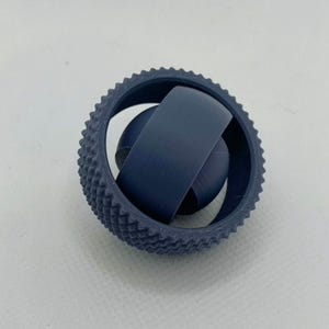 Textured GyroFidget: Silent Fidget Spinner