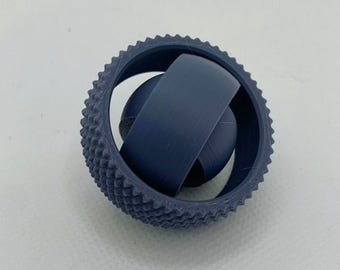 Textured GyroFidget: Silent Fidget Spinner