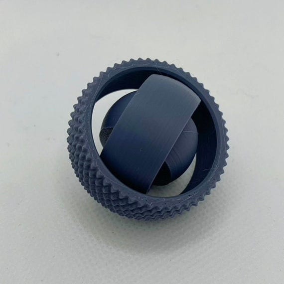 Textured GyroFidget: Silent Fidget Spinner