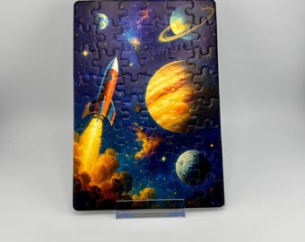 Custom Photo Jigsaw: Personalized 48-Piece Puzzle for Unique Gifts, Family Keepsakes & Corporate Branding