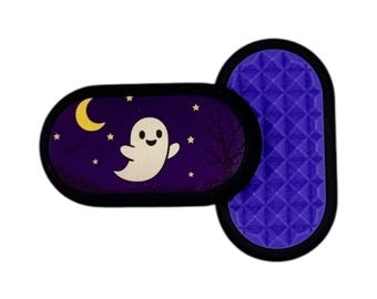 Ghost Fidget Slider: Halloween Toy - Choose Texture