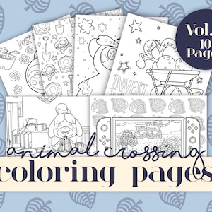 ACNH Coloring Pages Vol. 1