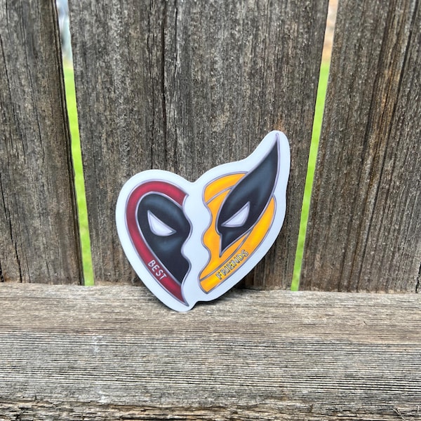 Deadpool & Wolverine Stickers - Deadpool 3 - Marvel Stickers - Sticker Variety Pack