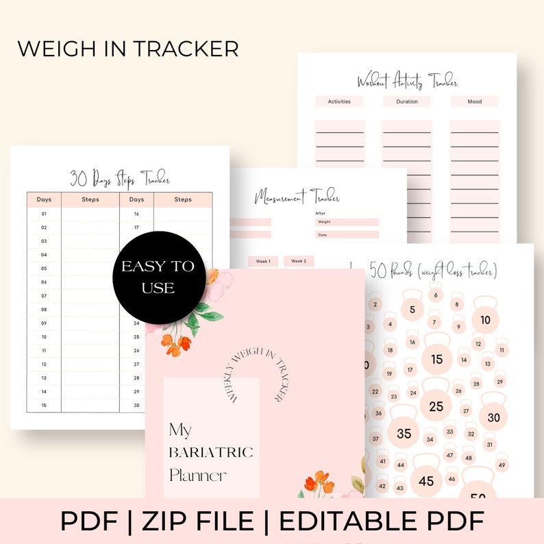 2024 Bariatric Surgery Journal,weight Loss Surgery Tracker,gastric ...
