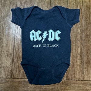 Body bebe acdc Etsy Mexico