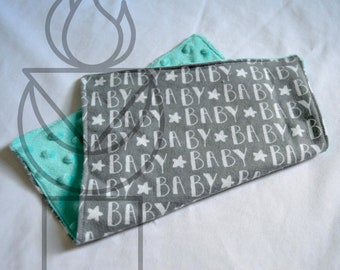 Burp Cloth: Baby Blue