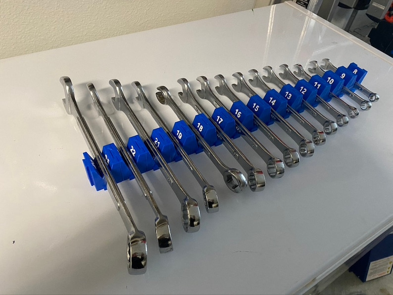 Modular Wrench Tool Organizer MM STL. Print File Etsy Australia