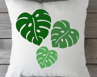 Monstera Heart Digital Design SVG/PNG/PDF