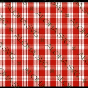New! Hawaiian Red Palaka Background PNG