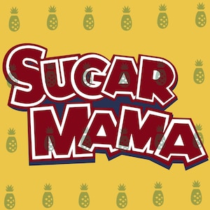 Sugar Mama Retro SVG/PNG Design