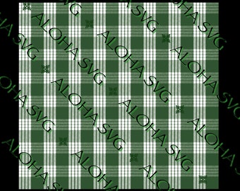 New! Hawaiian Green Palaka Background PNG