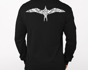 DIGITAL NEDLADDNING Polynesisk tribal Iwa-fågel PNG *Ny design*