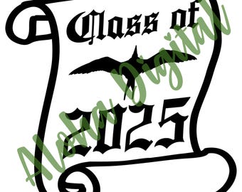 Graduation Scroll Iwa Class of 2025 SVG/PNG